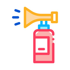 Fire Extinguisher Icon Vector. Outline Fire Extinguisher Sign. Isolated Contour Symbol Illustration