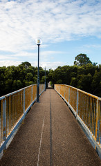 Obraz premium Lamp on the bridge