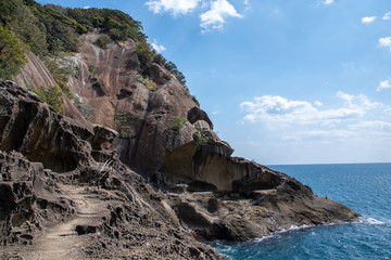 Naklejka premium 鬼ヶ城