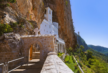 Ostrog monastery - Montenegro - obrazy, fototapety, plakaty