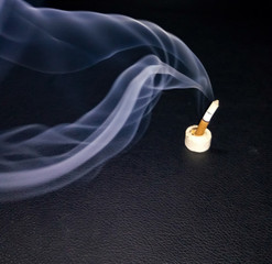 Smoke from incense stick