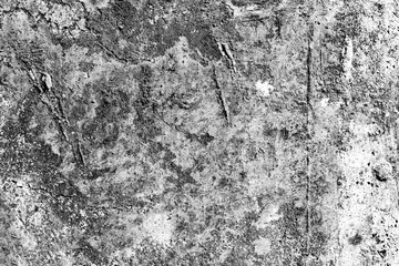 Texture of a concrete wall with cracks and scratches which can be used as a background