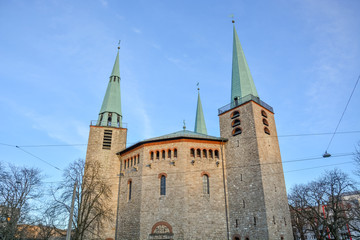 Fototapeta na wymiar The church Reformations Gedaechtnis Kirche in Nuremberg