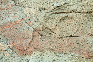 Texture on the surface of rock