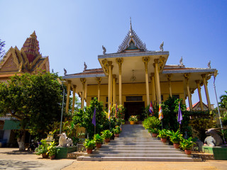 Ounnalom Pagoda, Phnom Penh, Cambodia