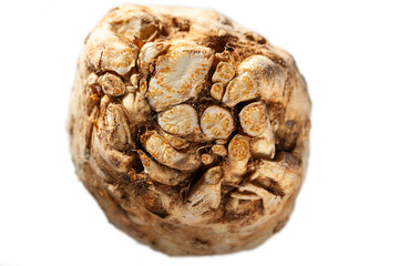 Isolated celeriac