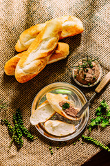 Vietnamese breads with paté