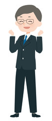 ビジネスマン　ミドル