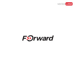 letter o with right arrow, forward icon/symbol/Logo Design Vector Template Illustration