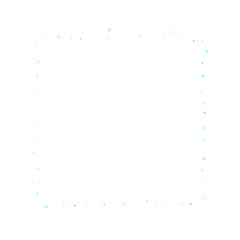 Obraz premium Blue, cyan, turquoise glitter stars confetti
