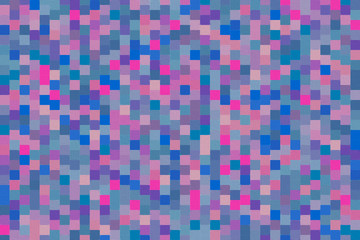 Colorful geometric pattern with different shapes. Oil painting on canvas style. Modern creative texture, minimal flat style. 