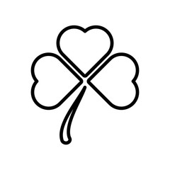 Leaf clover icon