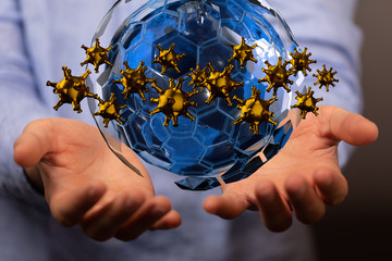 epidemic coronavirus 2019-nCoV, Novel Coronavirus Alert outbreak . Virus Covid 19-NCP. Spread of...