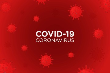 Illustrations concept coronavirus COVID-19. virus wuhan from china. Vector