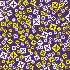 Flat geometric pattern texture. Multicolor abstract background for print and textile