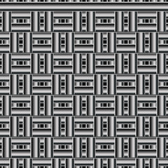 fancy repeating pattern on black background