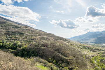 Fototapeta na wymiar Valle del Jerte