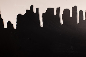 Decorative texture. Liquid paints. Trendy background for posters