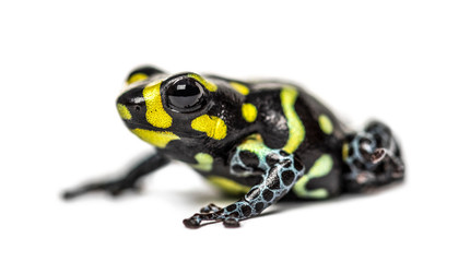 Obraz premium Spotted poison frog, Spotted poison frog, isolated on white