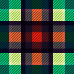 Tartan fabric texture