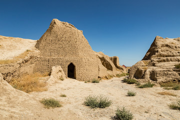 Sawran or Sauran. The ruins of an ancient city near the city of Turkestan in Southern Kazakhstan.