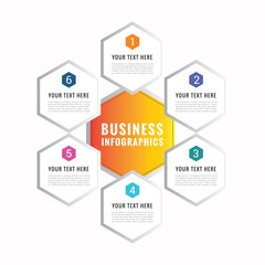 Hexagon option template