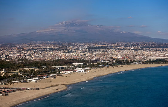 Catania, l'Etna, la spiaggia ed il mare - 6143
