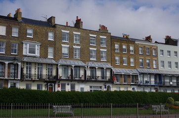 Obraz premium reihenhaus in ramsgate