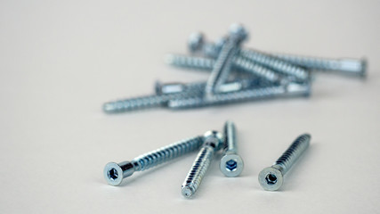 hardware for construction and repair on a white background