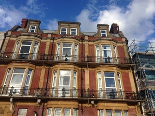 Fototapeta premium old houses in england
