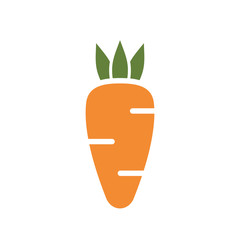 Carrot icon, vegetable vector design templates