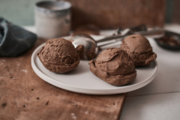  Chocolate Ice Cream.