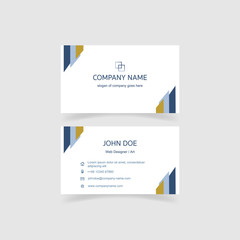 Modern and clean business card template. Color and harmonious composition. Vector illustration eps10.
