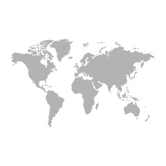 Fototapeta na wymiar world map - Vector