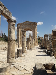 Roman ruins in Tyre (Lebanon)