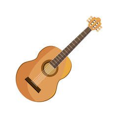 Fototapeta na wymiar guitar string musical instrument isolated icon