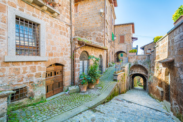 Scenic sight in Barbarano Romano, medieval village in Viterbo Province, Lazio, Italy.