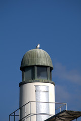 Fototapeta na wymiar lighthouse,sky, tower, light, architecture, blue,navigation, 