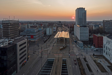 City of Łódź, Poland - view of the center. © Tomasz Warszewski