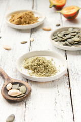 Kürbiskernmehl Kürbis Kern Mehl Kürbiskerne