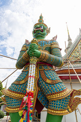 Fototapeta premium Landmark in thailand it beautiful art