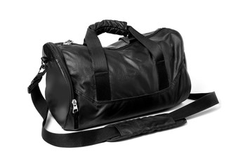 Naklejka premium Sport bag isolated on the white background