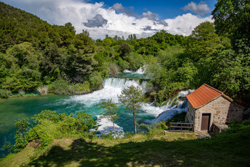 Wodospady w Chorwacji - obrazy, fototapety, plakaty