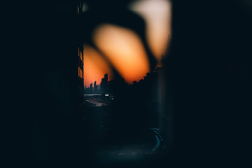 Sunset in the City