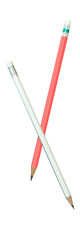 Pencil with Copy Space Isolated on a White Background.
