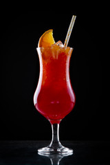 COCKTAIL CEREZA Y NARANJA