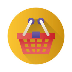 shopping basket commerce block style icon