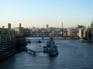 Fototapeta premium Puentes sobre el río Támesis