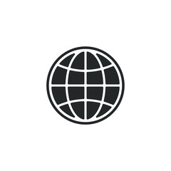 Go to web icon template color editable. website symbol vector sign isolated on white background illustration for graphic and web design.