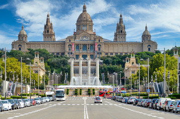 National Palace of Catalonia in Barcelona, Spain